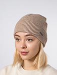 Шапка STETSON арт. 8599396 BEANIE MERINO WOOL (бежевый)